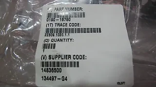 APPLIED MATERIALS P/N 0190-16760