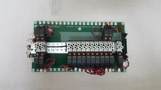 APPLIED MATERIALS 0100-76018  PNEU.4-WAY INTERCONNECT,PCB W/ SMC NVV5J3-01-0235U
