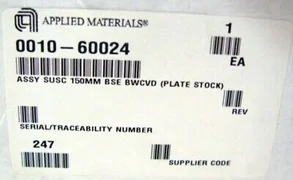 APPLIED MATERIALS (AMAT) 0010-60024 ASSY SUSC 150MM BSE BWCVD (PLATE STOCK)