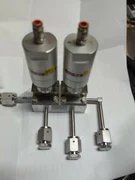 18640 APPLIED MATERIALS 2 VALVE MANIFOLD ASSY, TYPE N.C 0.39-0.99MPA 0041-34814