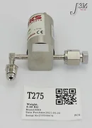T275 MKS BARATRON PRESSURE TRANSDUCER, 100 TORR, AMAT 0050-26108 852B12TBB2GC