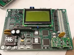Lam Research 810-800256-106 Node Board PCB Control Type 3 Card with LCD Screen