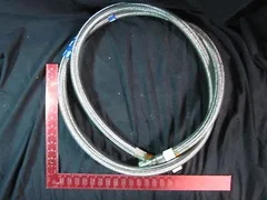 AMAT 3400-01108 Cryo HOSE FLEX HELIUM SST .75ID X 1.14OD X10'L CON-F/F