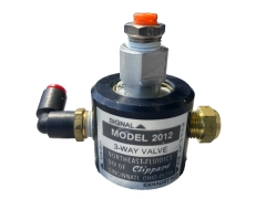 AMAT 0010-70668 Northeast Fluidics 3 Way Valve 2012 Lot of 5