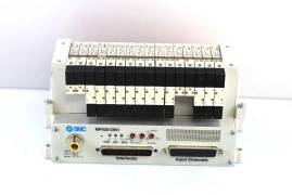 AMAT 4060-0011101 SMC VQ1201Y-5/ X3516-SLOT PNEUMATIC MANIFOLD