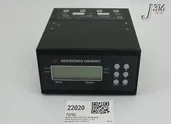 22020 ADVANCED ENERGY SEKIDENKO OR4000T OPTICAL FIBER 955-3007-02
