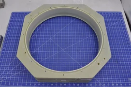 0040-05400 (REV 001) / FRAME, SOURCE FLOWTHRU FEEDTHRU 300MM PV / AMAT