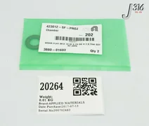 20264 APPLIED MATERIALS WSHR FLAT M12 13MMIDX24MMODX2.5MMTHK 3880-01603