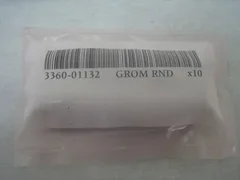 10 NEW AMAT 3360-01132 Round blue grommets