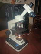 Nikon Storz Diascope II Inspection Microscope Alphashot-2 100x w/Case