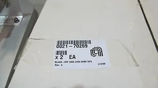 APPLIED MATERIALS PLATE CHILLER P/N 0200-04972
