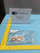 LOT OF 3 AMAT 0021-04249 INNER CUP COIL SUPPORT ELECTRA, COPPER, 135100