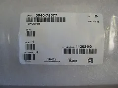 APPLIED MATERIALS AMAT 0040-78377 TOP COVER RINSE ARM REFLECTION - REV 20
