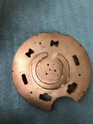 Applied Materials 0040-02932 BASE, HEATER, 8 ENHANCED O/D MIXED BULB AMAT