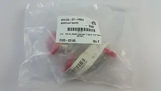 2 APPLIED MATERIALS 3300-02185 FTG TBG EL 90DEG NW25KF 1"OD X 1.97"RAD SST304