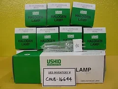 Ushio JIHZ 120V-2000WBGXA/AM Halogen Lamp AMAT 0190-14373 Reseller Lot of 12 New