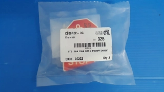 AMAT 3300-00322 FTG TBG CONN 3/8T X 3/8MNTP 316SST #as