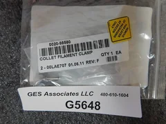 APPLIED MATERIALS 0020-98580 Collet Fil Clamp