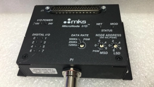 ✅ MKS MICRONODE I/O AS00127R-02-1 AMAT 0190-A2712 DEVICNET DIG I/O COMBO-04