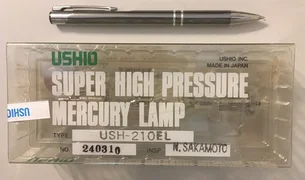 New Ushio 200 Watt 200W USH-210EL Hg (Mercury) Arc Lamp