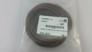 Applied Materials 3700-02454 ORING ID 14.975 CSD .210 VITON 75 DURO LOT OF 3