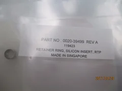 AMAT 0020-39499, RING,RTNR,SI INSERT RTP
