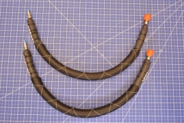 0010-37168 / 2PC. HOSE ASSY, CONDUCTIVE, 3/8 TFE-TBG, 30 LG  / APPLIED MATERIALS
