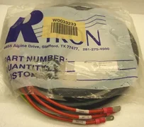AMAT 0140-38100 Cable Assy Lamps 5200 IPS 8ga-4conductor Hartig Connector