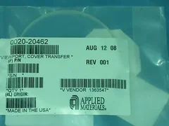 APPLIED MATERIALS 0020-20462 COVER TRANSFER VIEWPORT LENS BRAND NEW