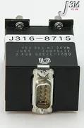 8715 APPLIED MATERIAL BOX DB9 TRI-PORT CHX PASS-THRU (0021-37393) 0010-37128