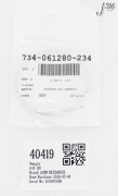 40419 LAM RESEARCH O-RING, 2.984 X .139 (NEW) 734-061280-234