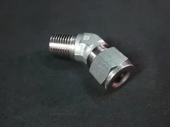 APPLIED MATERIALS (AMAT) 0227-64214 Fitting 45 Degree Elbow 1/2SWG-1/2NPT, SS