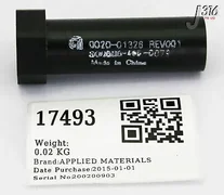 17493 APPLIED MATERIALS HOSE FITTING, MCA+ WATERBOX MOUNT 0020-01326