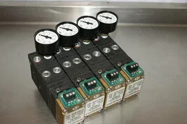 Lot of 4 Fairchild Pressure Transducer TT7800-404 0-30 PSIG Output