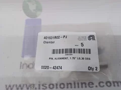 Applied Materials 0020-42474 Chamber Alighment Pin 1.75" LG 30 Deg