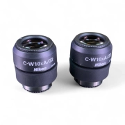 Nikon C-W10xA/22 Microscope Eyepiece Pair 10x Mag. 22mm FN (Best Offer!)