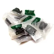 Lot of 11 Entegris SU12-4FN-1 PFA Flaretek 3/4" to 1/4" Straight Union Fittings