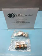 LOT OF 2 CTI Cryogenics Cryopump Bulkhead Connectors 8031135 Aeroquip, 122267