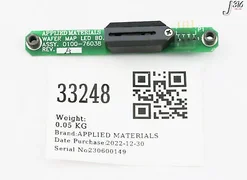 33248 APPLIED MATERIALS ASSY, PCB LED-NB, FAST WAFER MAPPING 0100-76038