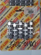 AMAT 3300-01100 FTG TBG UN 3/8T SST BULKHEAD SHIELD PACK OF 5 MAKE OFFER MIA