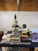 Nikon MM-40 Measuring Microscope full System Bundle 2.5x 5x 10x 20x 50xFREE SHIP
