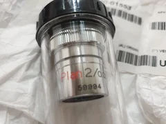 New Nikon Plan 2/0.05 Microscope Objective AMAT Applied Materials 3920-01553