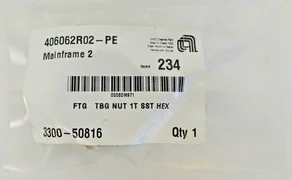 Applied Materials 1T Hex Tubing Fitting Nut 3300-50816 SS