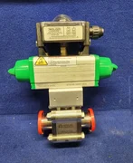Applied Materials AMAT 0190-70168 PNEUMATIC BALL VALVE ACTUATECH GS30-F05F07