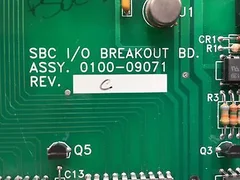 AMAT 0100-09071 SBC I/O BREAKOUT BOARD ASSY PCB