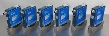 T190369 Lot (6) Advanced Energy Aera PI-98 Mass Flow Controller Various Gases