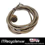 CTI-Cryogenics 5-Pin Coupling Circular Connector w/ Power Cable Approx 12.5"