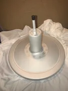 Lam Research Novellus Shower Head 300mm TC Tapered Ebeam AHMn 16-435080-00 D