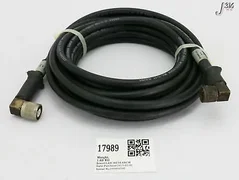 17989 LAM RESEARCH RF COAXIAL CBL 90 DEG FEM TO 90 DEG FEM 7.5M 834-030822-025