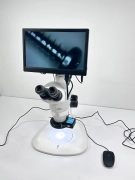 Nikon Stereo Microscope SMZ745T with Accu-Scope Camera and Objectives